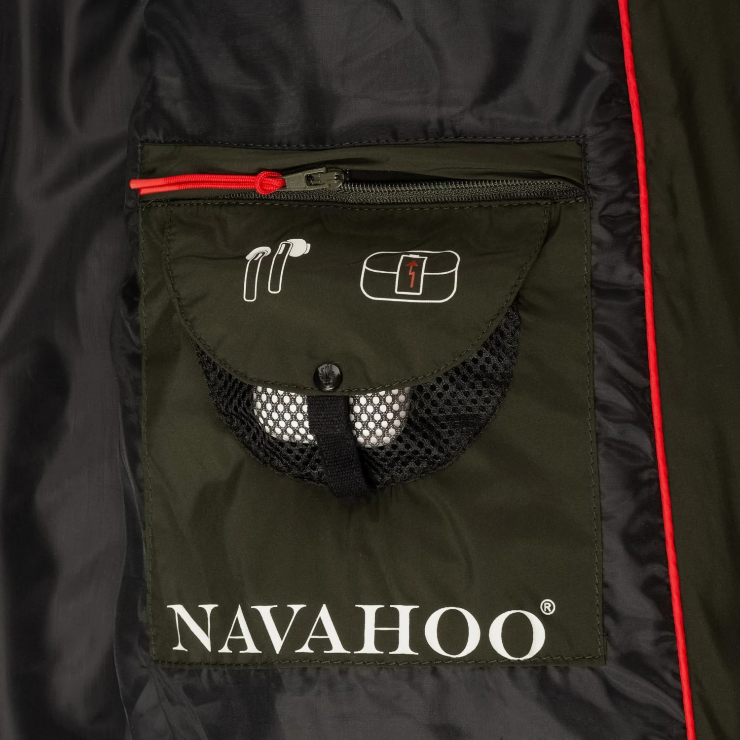 Navahoo Regenmantels Functionele Mantel Isalie Dames Olijfgroen 8 Navahoo Regenmantels Functionele Mantel Isalie Dames Olijfgroen - Afbeelding 6