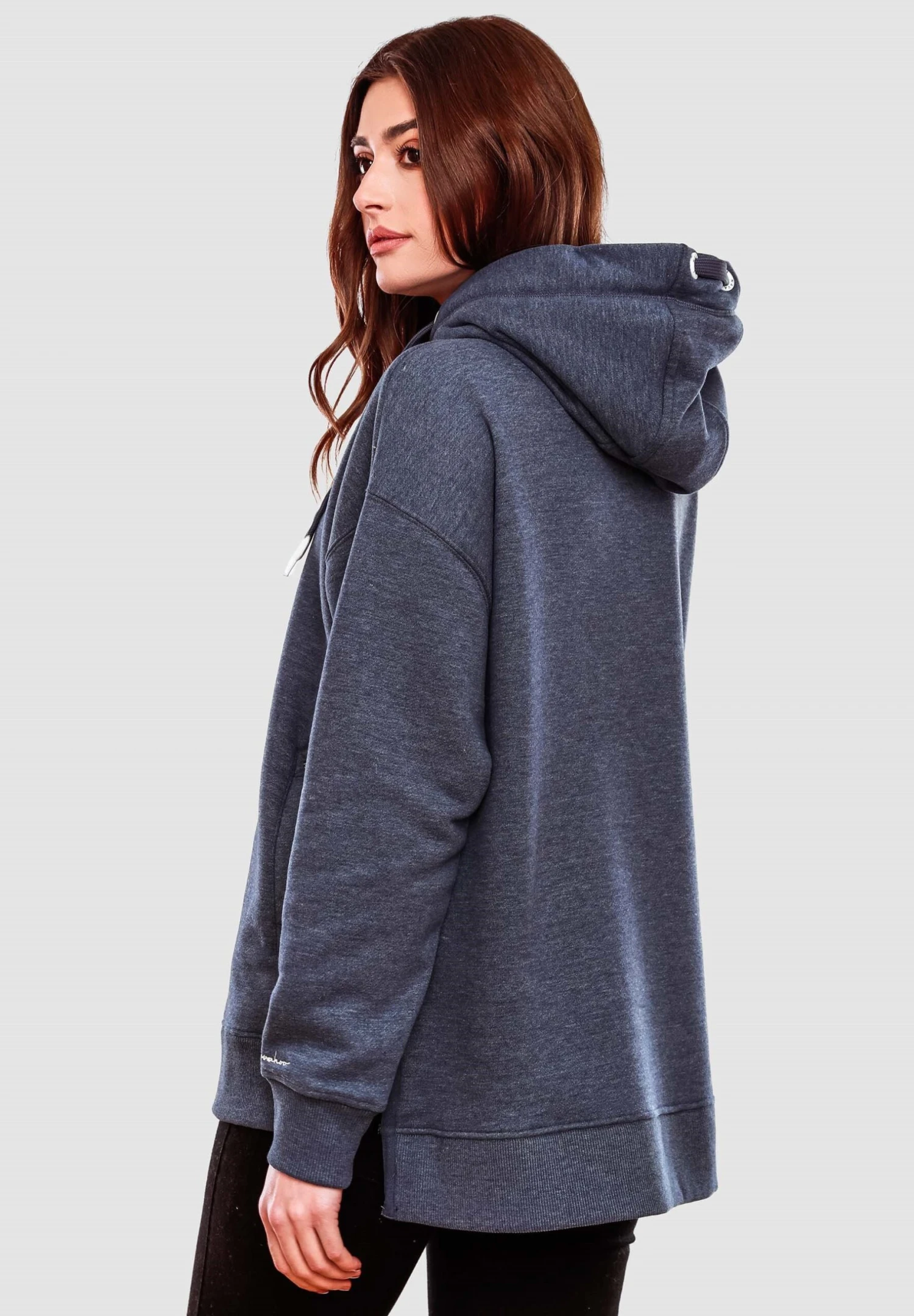 Navahoo Silberengelchen - Hoodie - Dusty Blue Melange 4 Navahoo Silberengelchen - Hoodie - Dusty Blue Melange - Afbeelding 2
