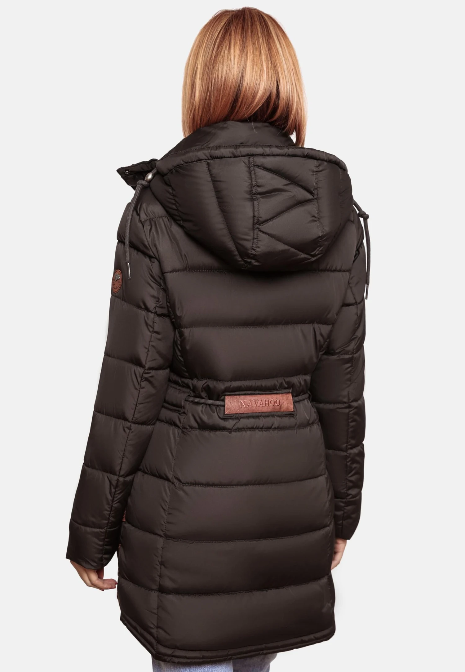 Navahoo Wintermantels Wintermantel Dalie Dames Antraciet 10 Navahoo Wintermantels Wintermantel Dalie Dames Antraciet - Afbeelding 8