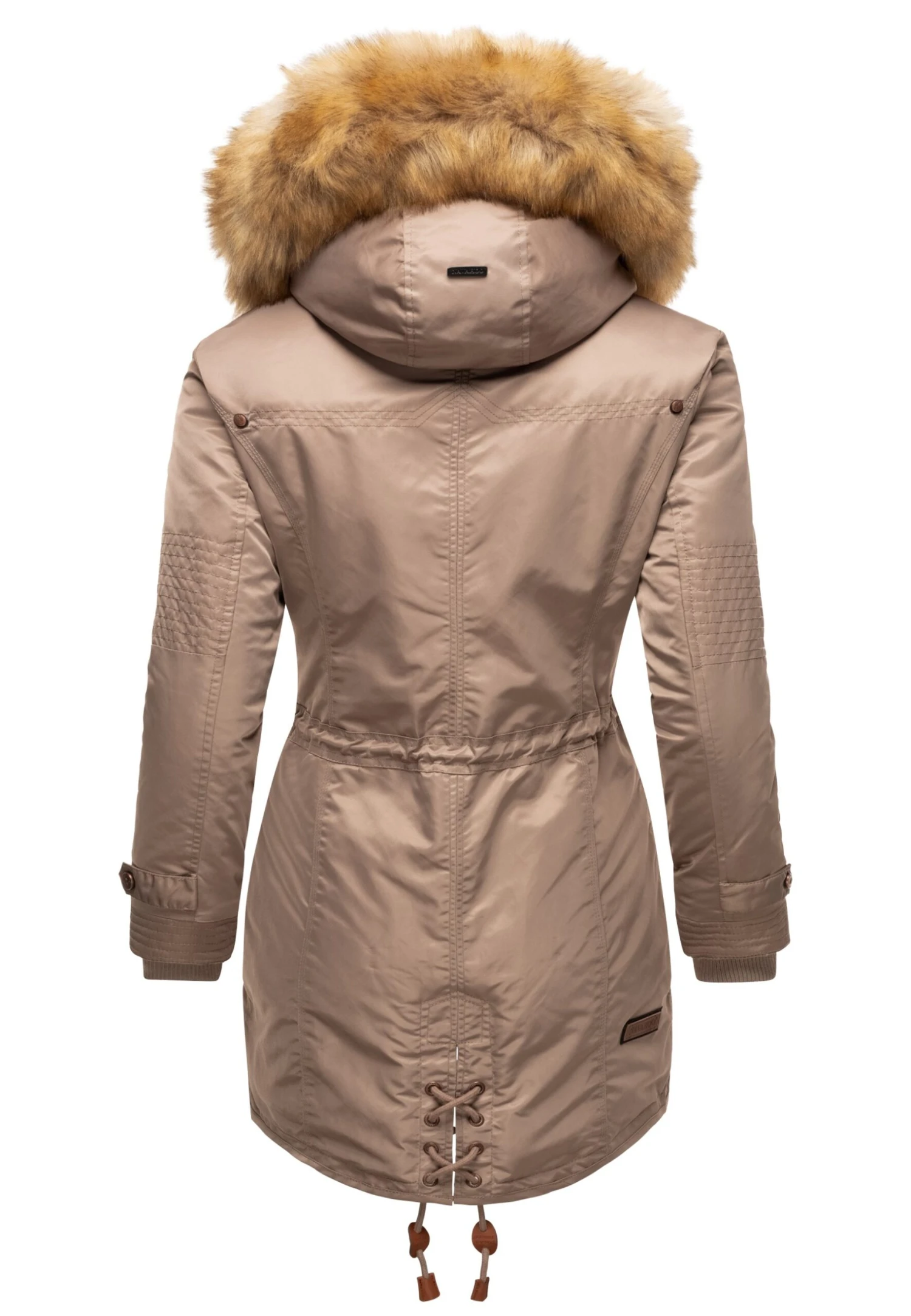 Navahoo La Viva - Winterjas - Taupe Grey 4 Navahoo La Viva - Winterjas - Taupe Grey - Afbeelding 2