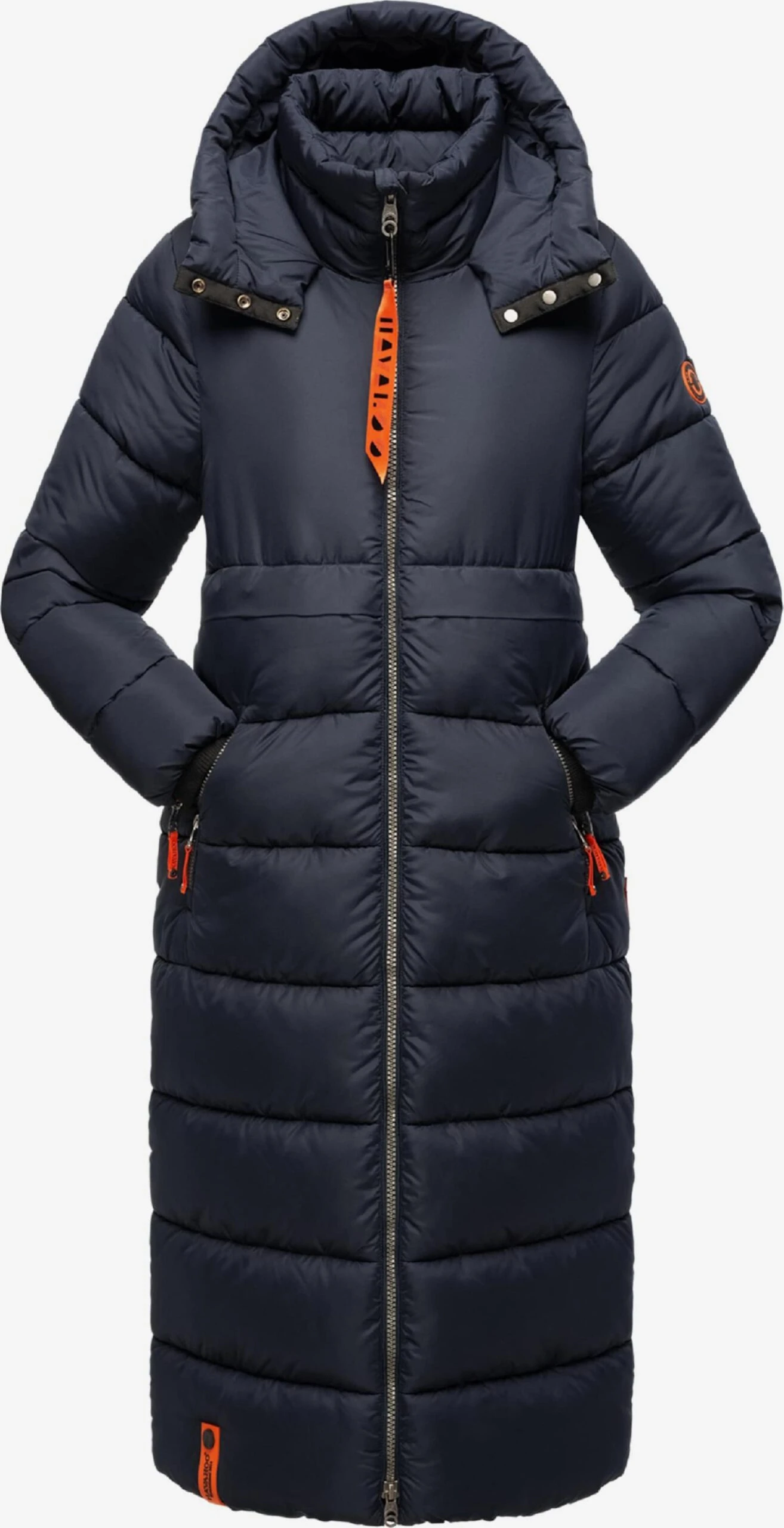 Navahoo Wintermantels Wintermantel Dames Navy 4 Navahoo Wintermantels Wintermantel Dames Navy - Afbeelding 2