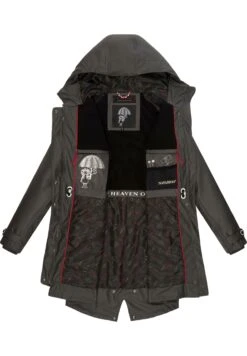 Navahoo Rainy Flower - Parka - Dark Grey 10 Navahoo Rainy Flower - Parka - Dark Grey -Navahoo 484e3519519e4c36bfd7227da6413d70