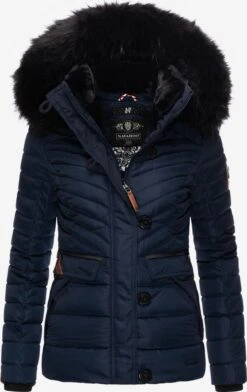 Navahoo Winterjassen Winterjas Wisteriaa Dames Navy