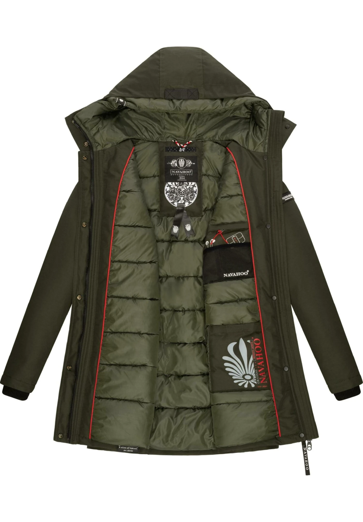 Navahoo Blizzardstorm - Parka - Olive 8 Navahoo Blizzardstorm - Parka - Olive - Afbeelding 6