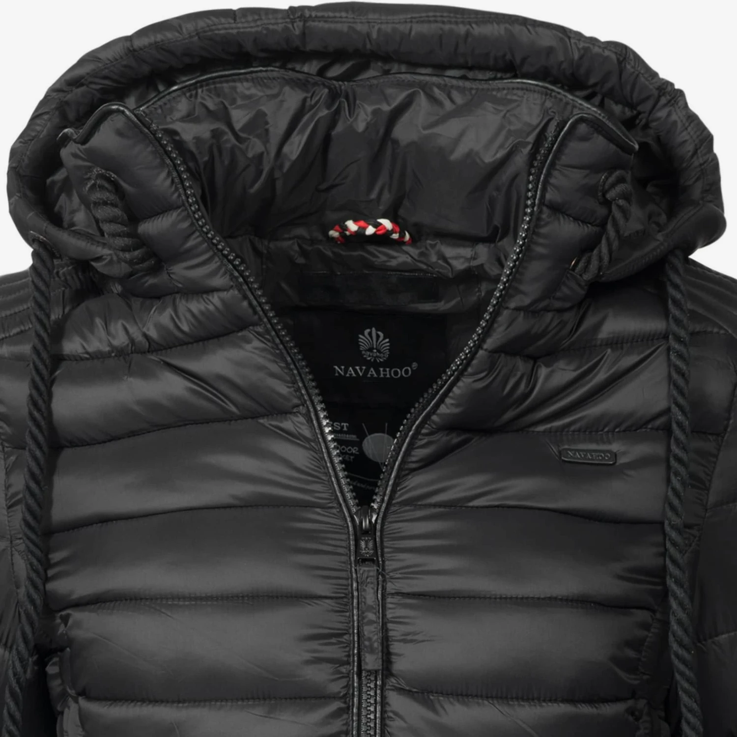 Navahoo Tussenjassen Tussenjas Lulana Dames Zwart 7 Navahoo Tussenjassen Tussenjas Lulana Dames Zwart - Afbeelding 5