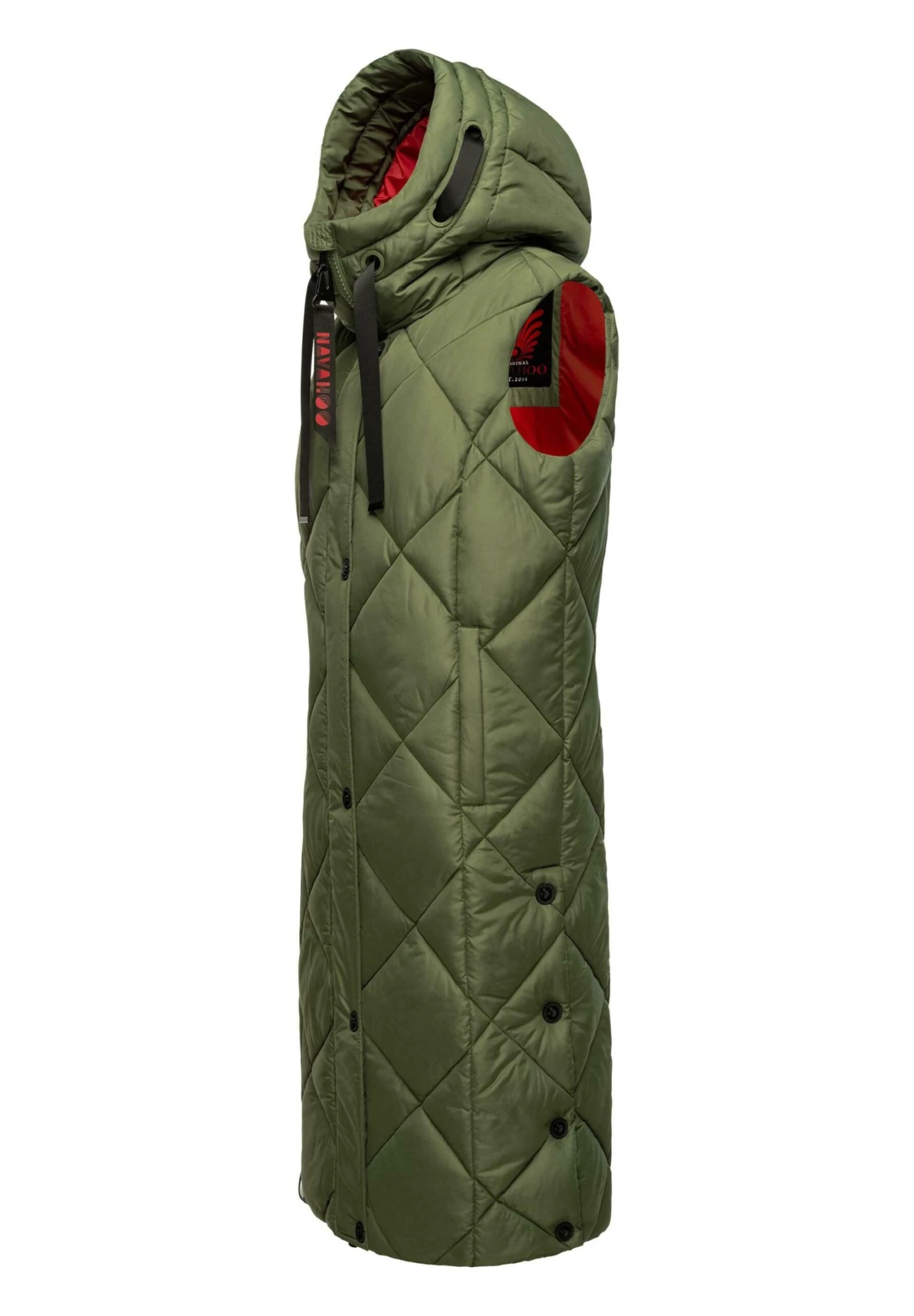 Navahoo Schnuckel - Bodywarmer - Olive 7 Navahoo Schnuckel - Bodywarmer - Olive - Afbeelding 5