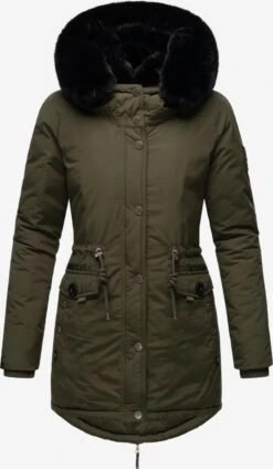 Navahoo Parkas Winterparka Sweety Deluxe Dames Kaki -Navahoo 49c0bf552d51cf012af04313ea1e45ab