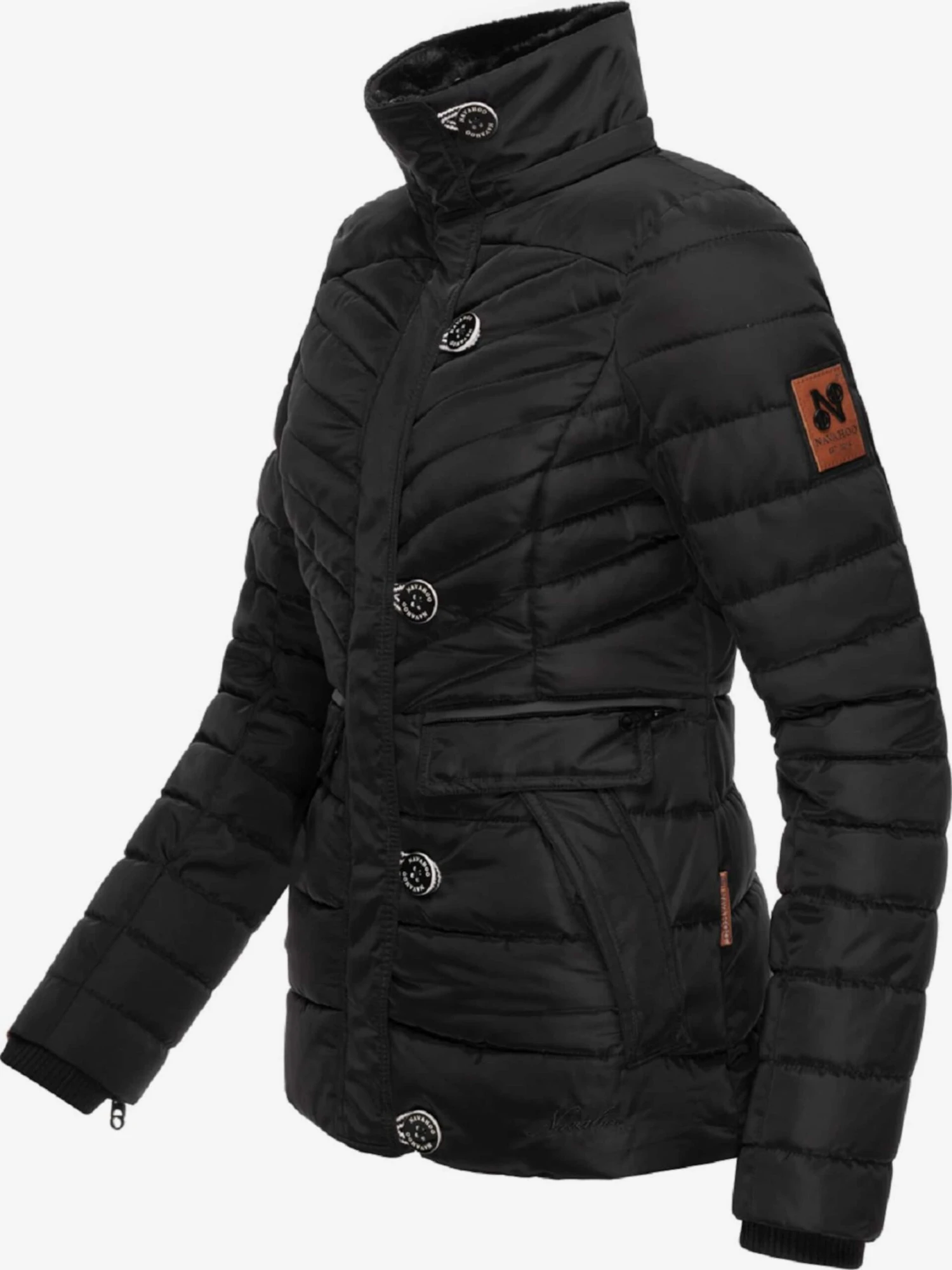 Navahoo Winterjassen Winterjas Wisteriaa Dames Zwart 7 Navahoo Winterjassen Winterjas Wisteriaa Dames Zwart - Afbeelding 5
