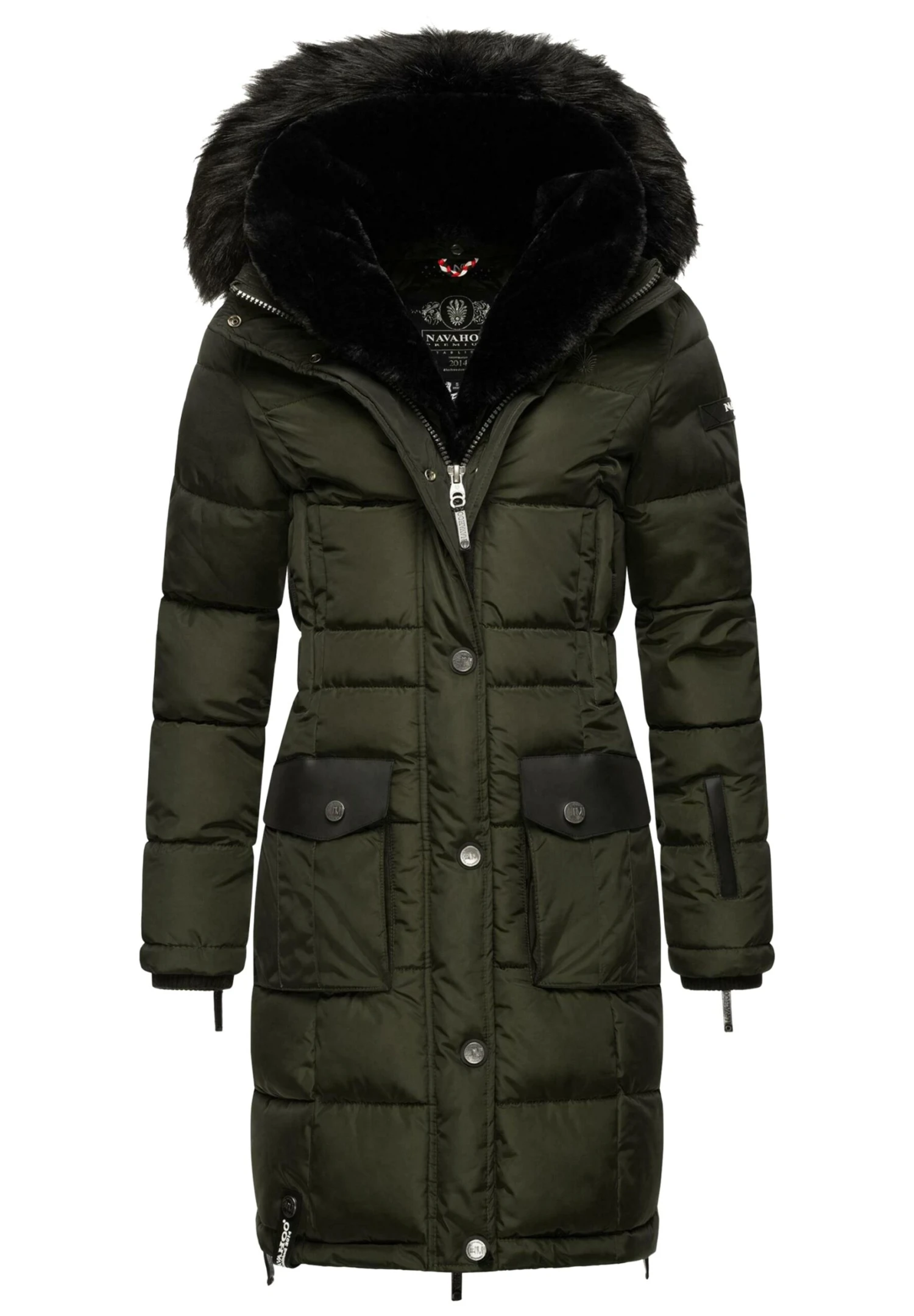 Navahoo Sinja - Winterjas - Olive 3 Navahoo Sinja - Winterjas - Olive