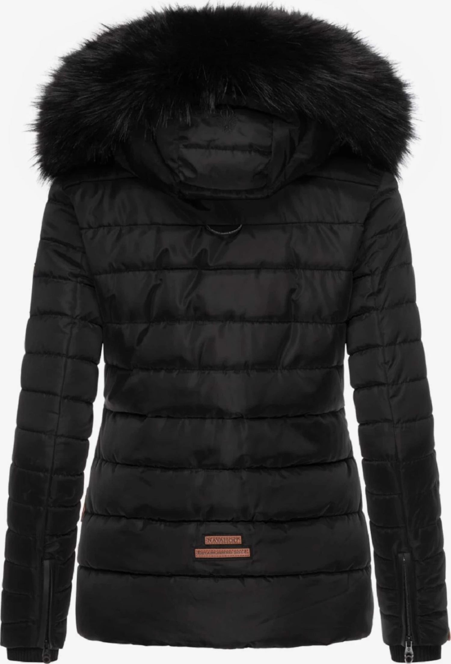 Navahoo Winterjassen Winterjas Wisteriaa Dames Zwart 5 Navahoo Winterjassen Winterjas Wisteriaa Dames Zwart - Afbeelding 3