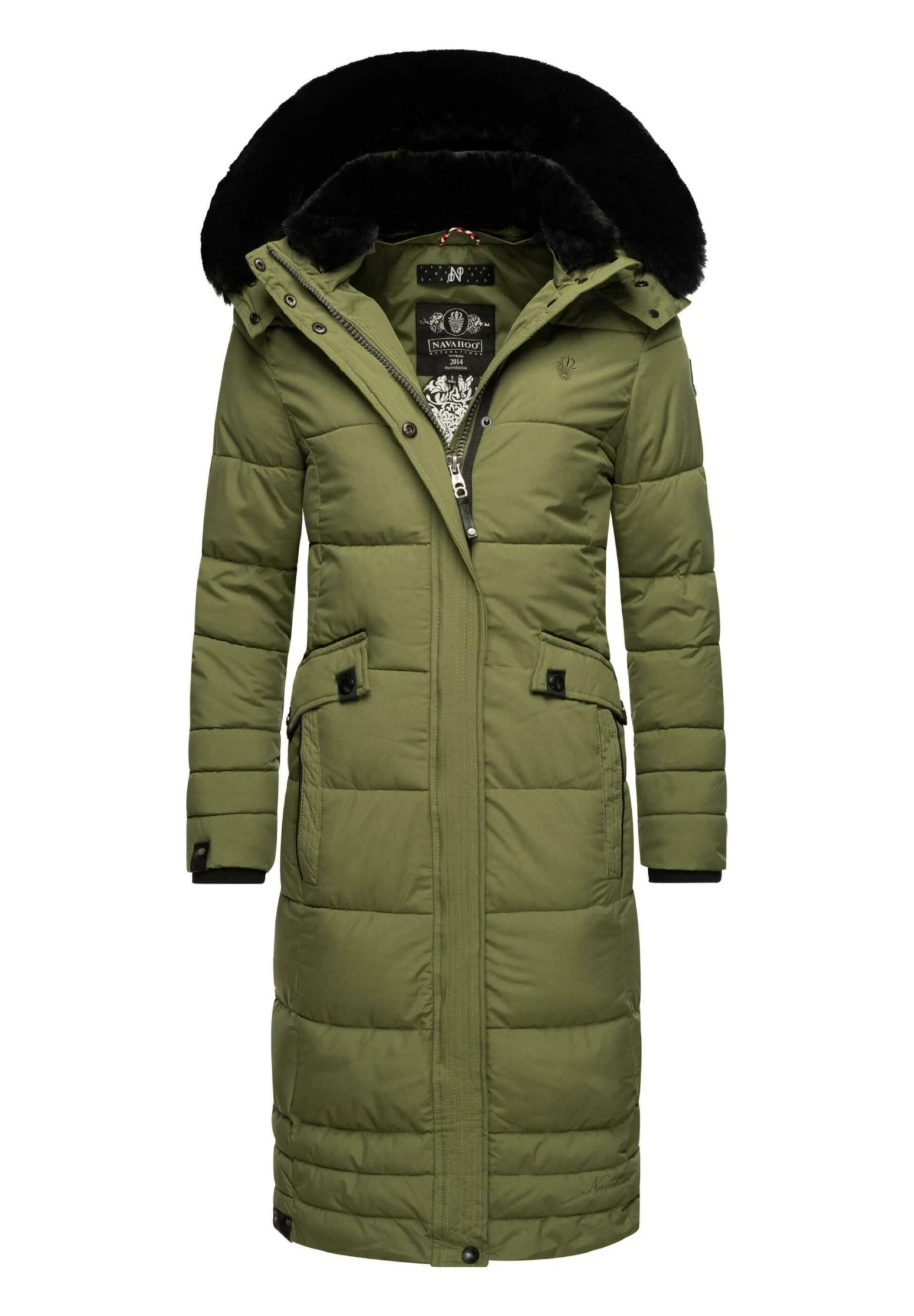 Navahoo Fahmiyaa - Winterjas - Dusty Olive 7 Navahoo Fahmiyaa - Winterjas - Dusty Olive - Afbeelding 5