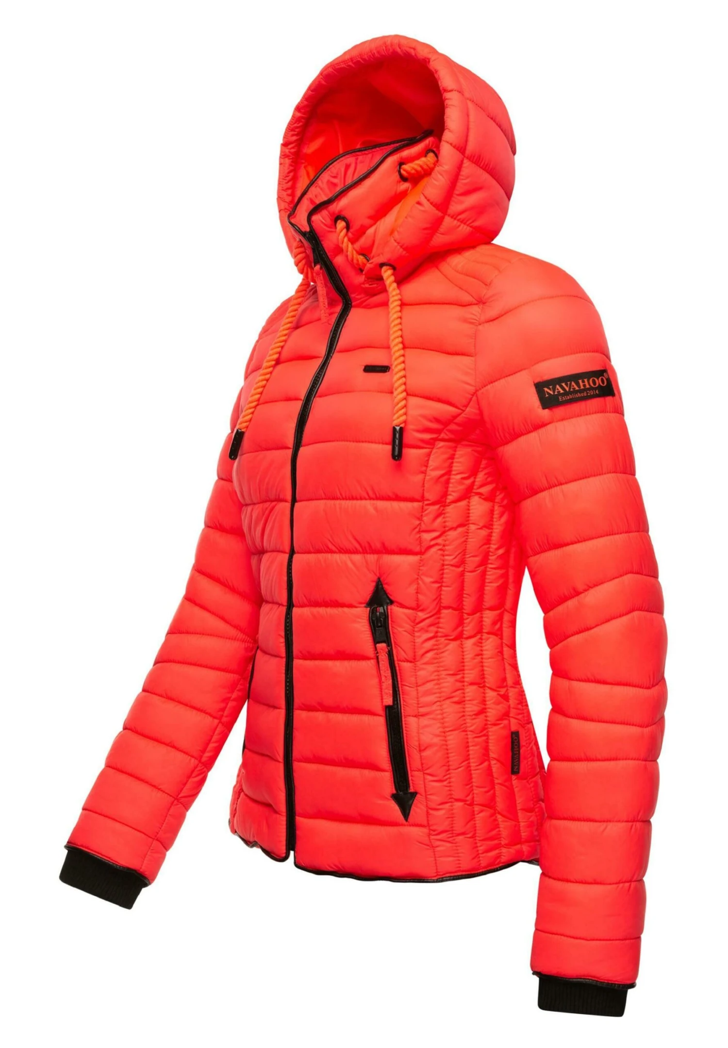 Navahoo Lulana - Jas - Neon Coral 6 Navahoo Lulana - Jas - Neon Coral - Afbeelding 4