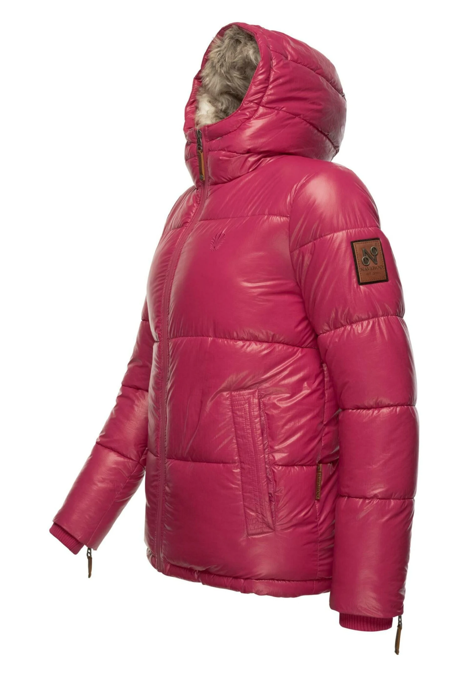 Navahoo Tikunaa - Winterjas - Fuchsia 11 Navahoo Tikunaa - Winterjas - Fuchsia - Afbeelding 9