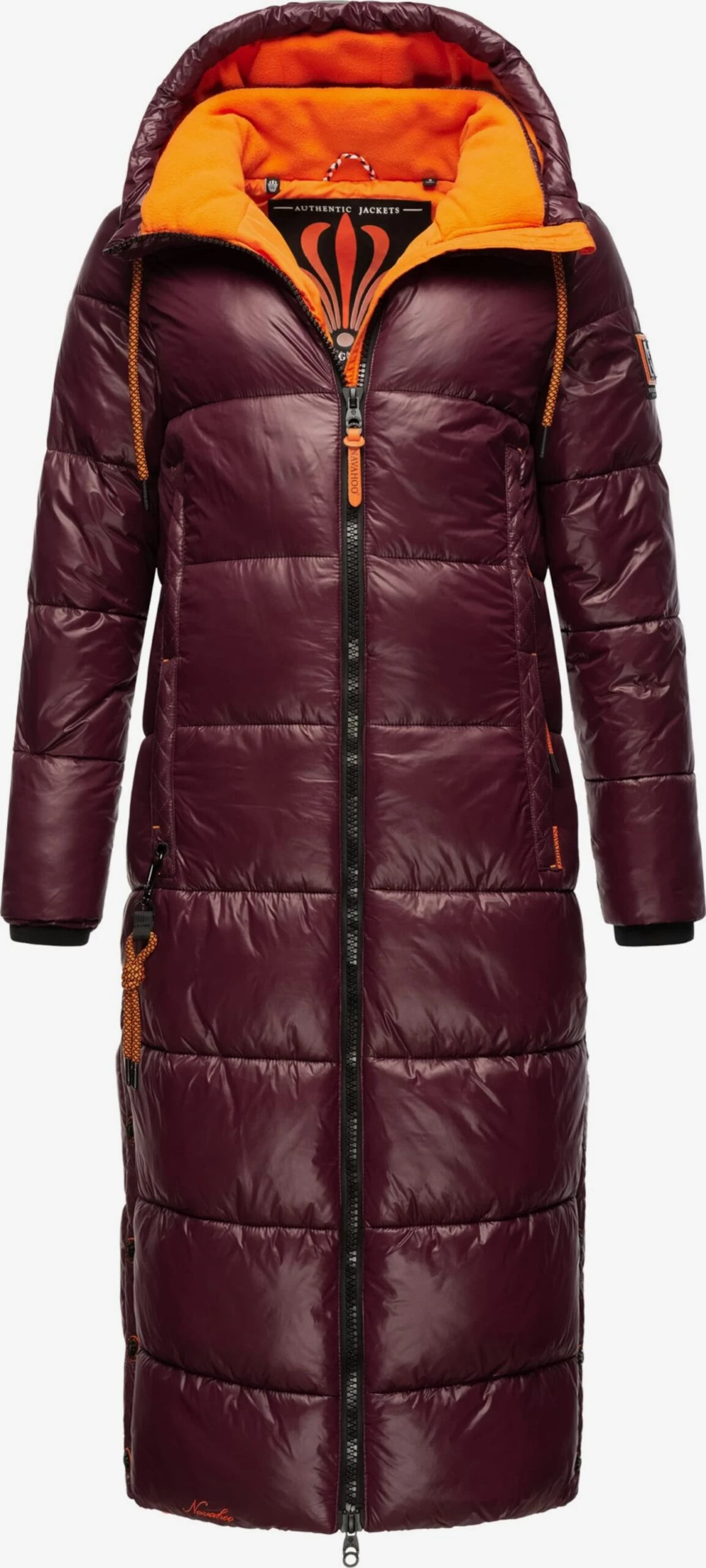 Navahoo Wintermantels Wintermantel Schmuseengel Dames Bordeaux 6 Navahoo Wintermantels Wintermantel Schmuseengel Dames Bordeaux - Afbeelding 4