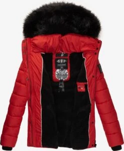 Navahoo Winterjassen Winterjas Zuckerbiene Dames Knalrood 17 Navahoo Winterjassen Winterjas Zuckerbiene Dames Knalrood -Navahoo 5243fccaa3766f5c7c7415303bb353ee