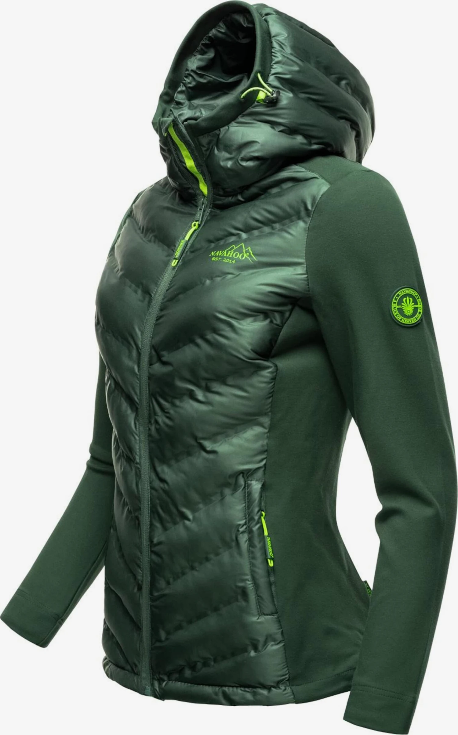 Navahoo Tussenjassen Tussenjas Nimm Mich Mit Dames Smaragd 4 Navahoo Tussenjassen Tussenjas Nimm Mich Mit Dames Smaragd - Afbeelding 2