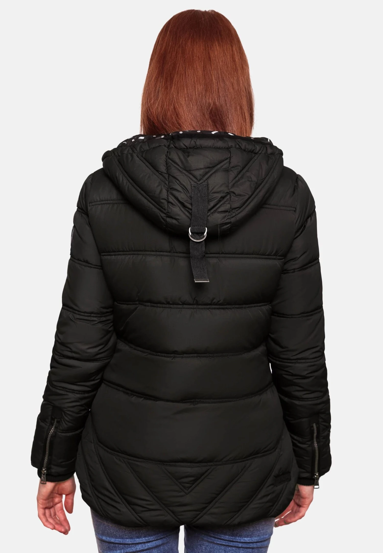 Navahoo Winterjassen Winterjas Renesmee Dames Zwart 9 Navahoo Winterjassen Winterjas Renesmee Dames Zwart - Afbeelding 7