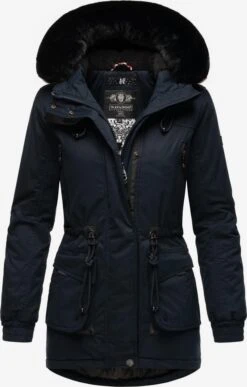 Navahoo Parkas Winterparka Dames Navy -Navahoo 55c1b96229bb53c750e66bc4e9b9ac83