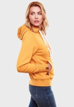 Navahoo Hoodies Sweatshirt Damlaa Dames Goudgeel -Navahoo 56a13bc5cef9b85e4645baa5ea141437