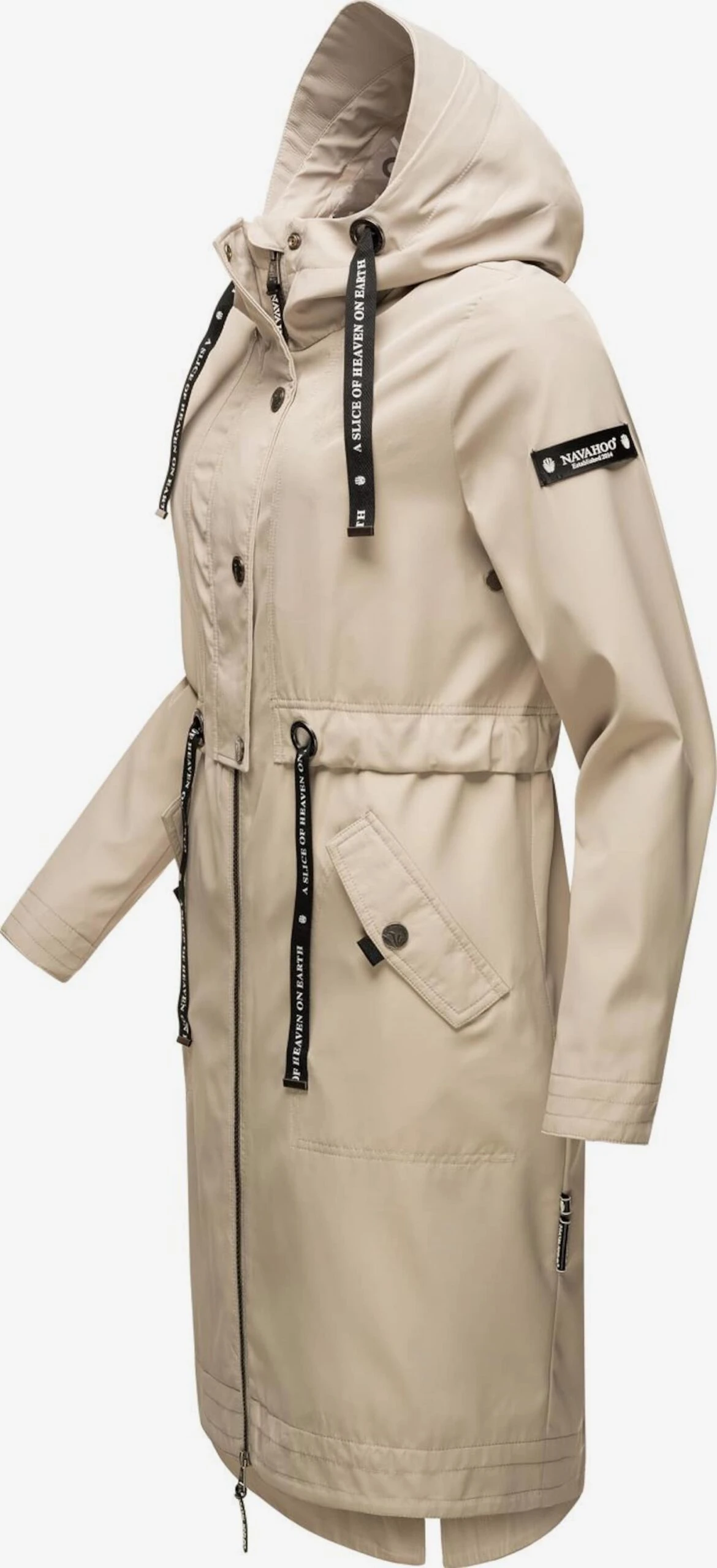 Navahoo Parkas Tussenparka Josinaa Dames Beige 4 Navahoo Parkas Tussenparka Josinaa Dames Beige - Afbeelding 2