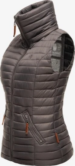 Navahoo Bodywarmers Bodywarmer Shadaa Dames Antraciet -Navahoo 57eb240516dacb60b7e9b5a65d2a842b