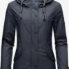 Navahoo Winterjassen Winterjas Lindraa Dames Donkerblauw
