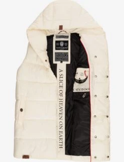Navahoo Bodywarmers Bodywarmer Madilynaa Dames Offwhite -Navahoo 59c246e336e5a78c10517bbb18f4f789