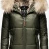 Navahoo Winterjassen Winterjas Tikunaa Dames Olijfgroen -Navahoo 59f5f63168237b75bcc8339e33c7d7b8