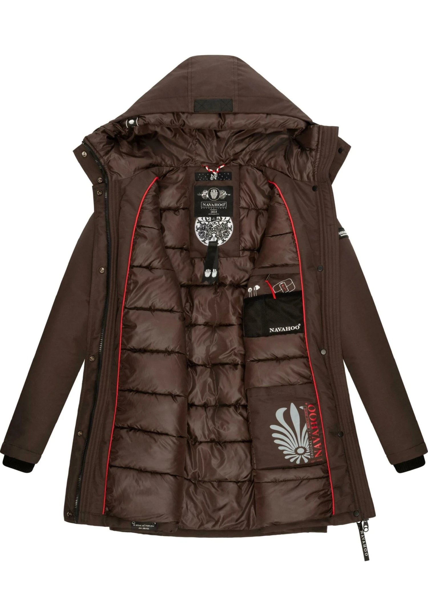 Navahoo Blizzardstorm - Parka - Dark Choco 8 Navahoo Blizzardstorm - Parka - Dark Choco - Afbeelding 6