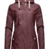 Navahoo Ocean Heart - Parka - Dark Red Melange