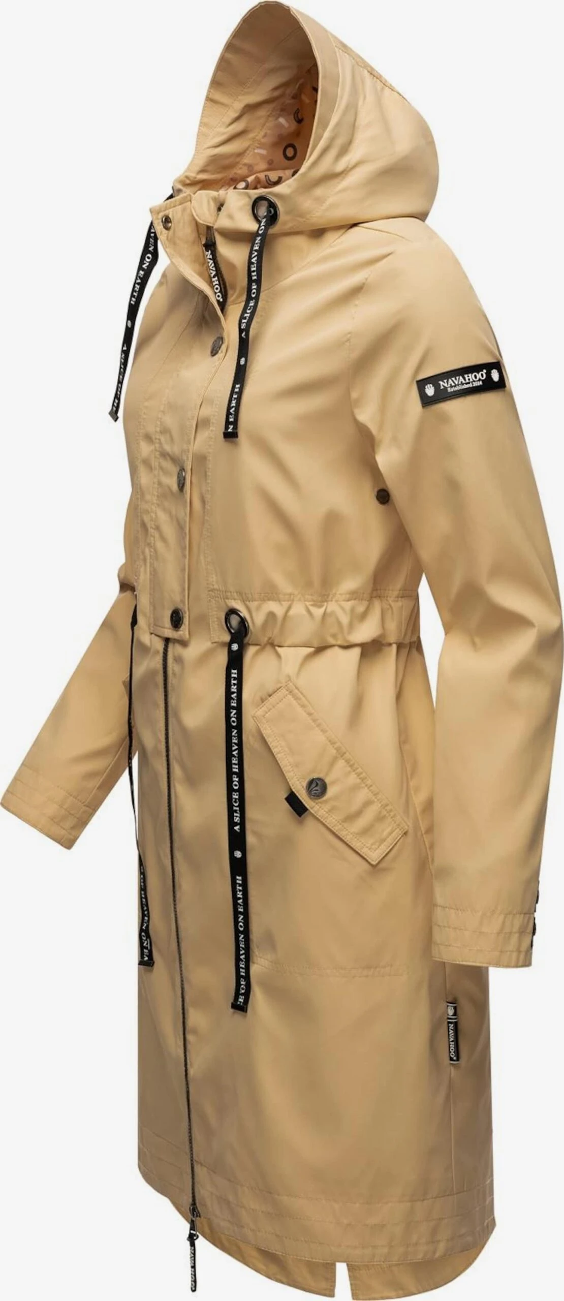 Navahoo Parkas Tussenparka Josinaa Dames Sand 4 Navahoo Parkas Tussenparka Josinaa Dames Sand - Afbeelding 2