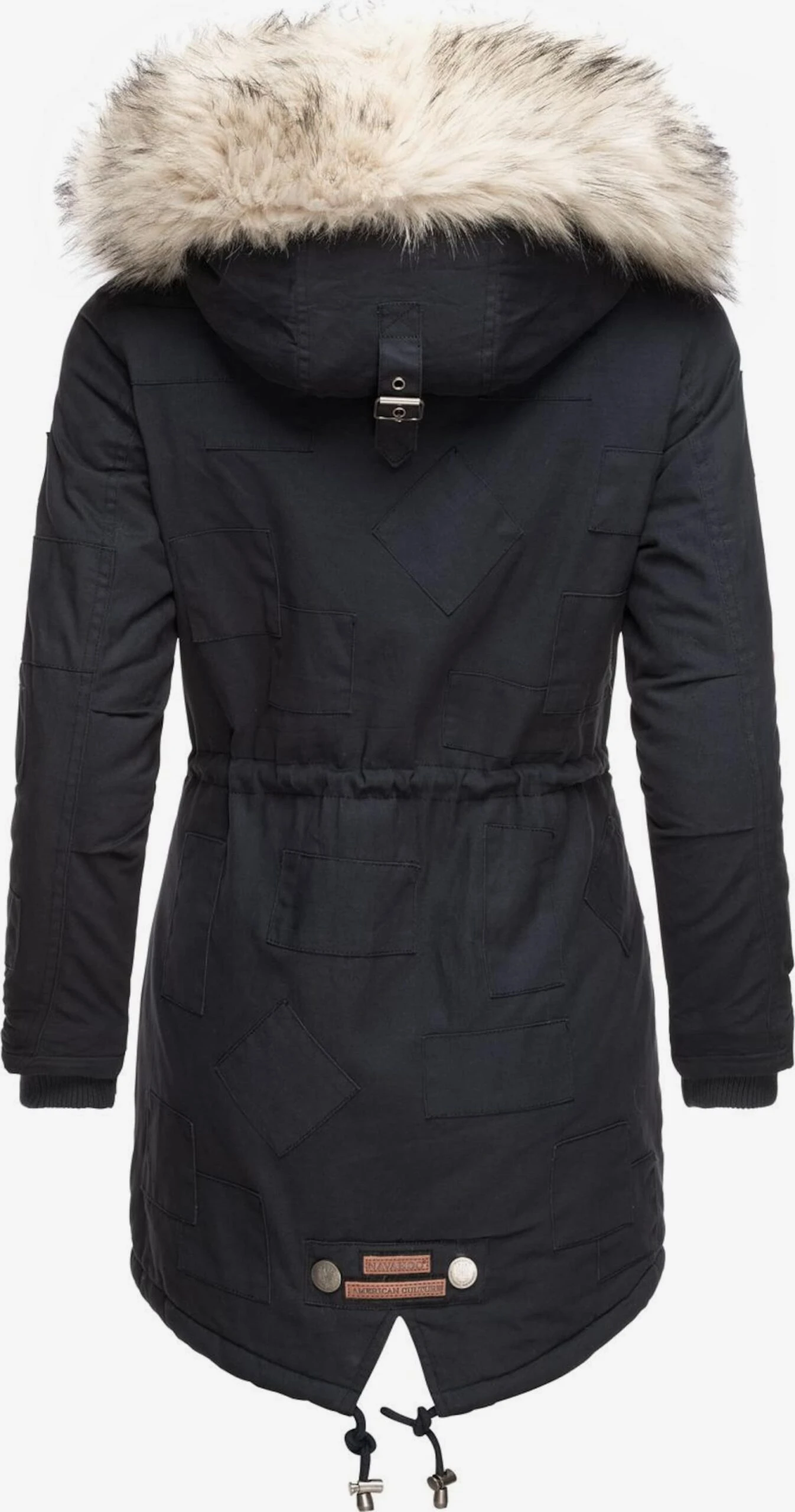 Navahoo Parkas Winterparka Honigfee Dames Nachtblauw 5 Navahoo Parkas Winterparka Honigfee Dames Nachtblauw - Afbeelding 3