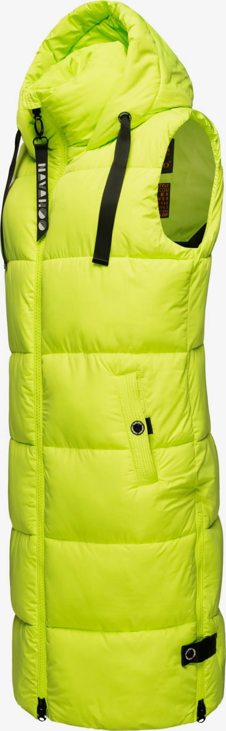 Navahoo Bodywarmers Bodywarmer Dames Groen / Neongroen 4 Navahoo Bodywarmers Bodywarmer Dames Groen / Neongroen - Afbeelding 2