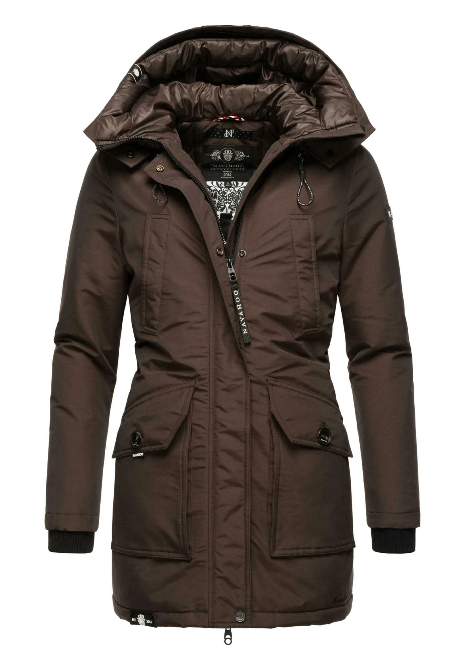 Navahoo Blizzardstorm - Parka - Dark Choco 6 Navahoo Blizzardstorm - Parka - Dark Choco - Afbeelding 4