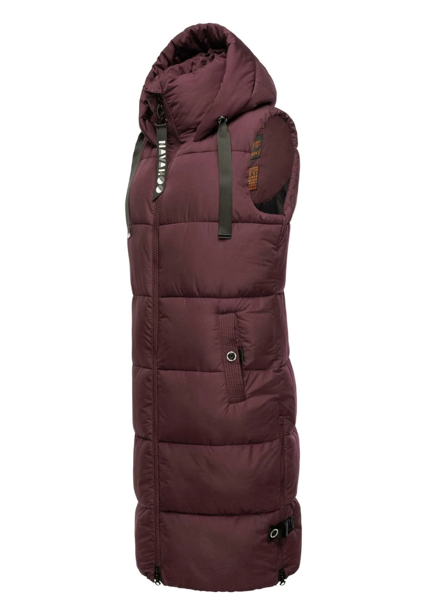 Navahoo Schnuffelchen - Bodywarmer - Wine 4 Navahoo Schnuffelchen - Bodywarmer - Wine - Afbeelding 2