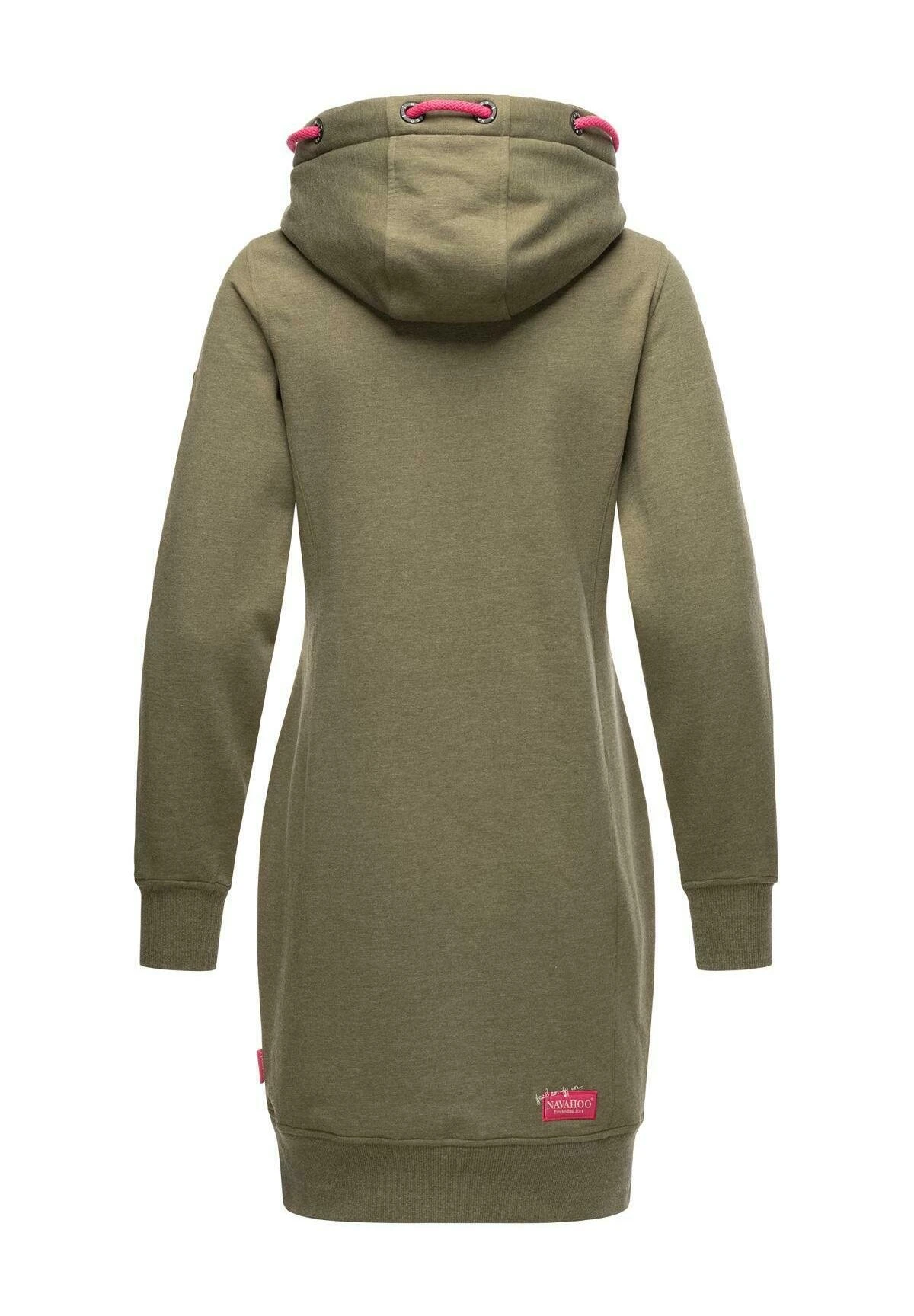 Navahoo Jurk - Dusty Olive Melange 7 Navahoo Jurk - Dusty Olive Melange - Afbeelding 5