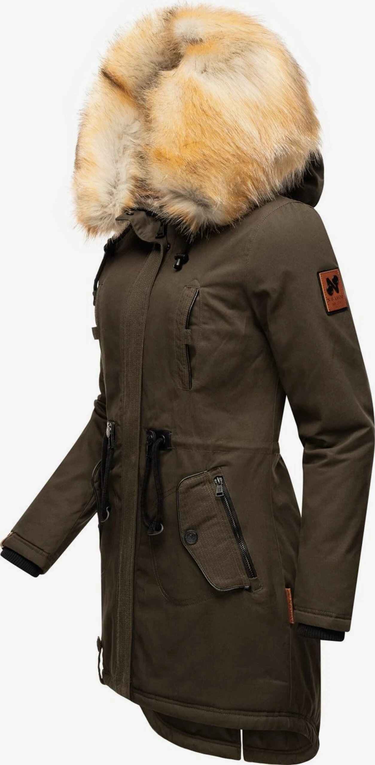 Navahoo Parkas Winterparka Dames Chocoladebruin 4 Navahoo Parkas Winterparka Dames Chocoladebruin - Afbeelding 2