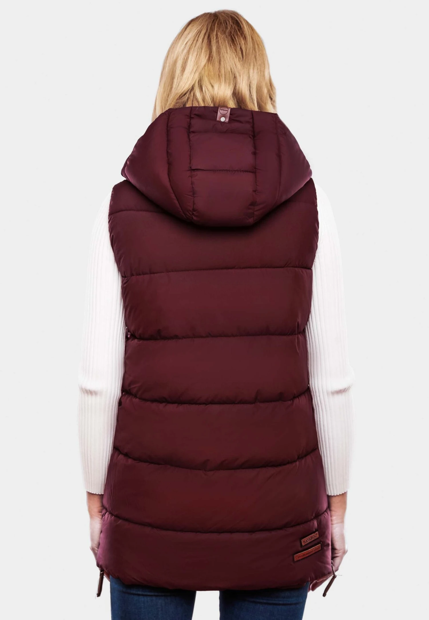 Navahoo Madilynaa - Bodywarmer - Wine 4 Navahoo Madilynaa - Bodywarmer - Wine - Afbeelding 2