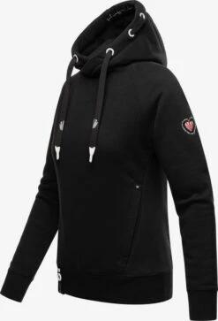 Navahoo Hoodies Sweatshirt Liebesmäuschen Dames Zwart -Navahoo 634be339555c0bc72429cdc0e882a7d1