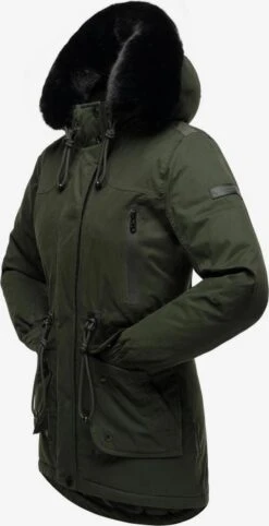 Navahoo Parkas Winterparka Dames Olijfgroen -Navahoo 63eceb4d6e525664a3de2dbdcaef755a