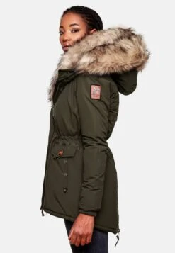 Navahoo Parkas Winterparka Sweety Dames Olijfgroen -Navahoo 63ee9480ed6f6d17bfa605617e8b0e52