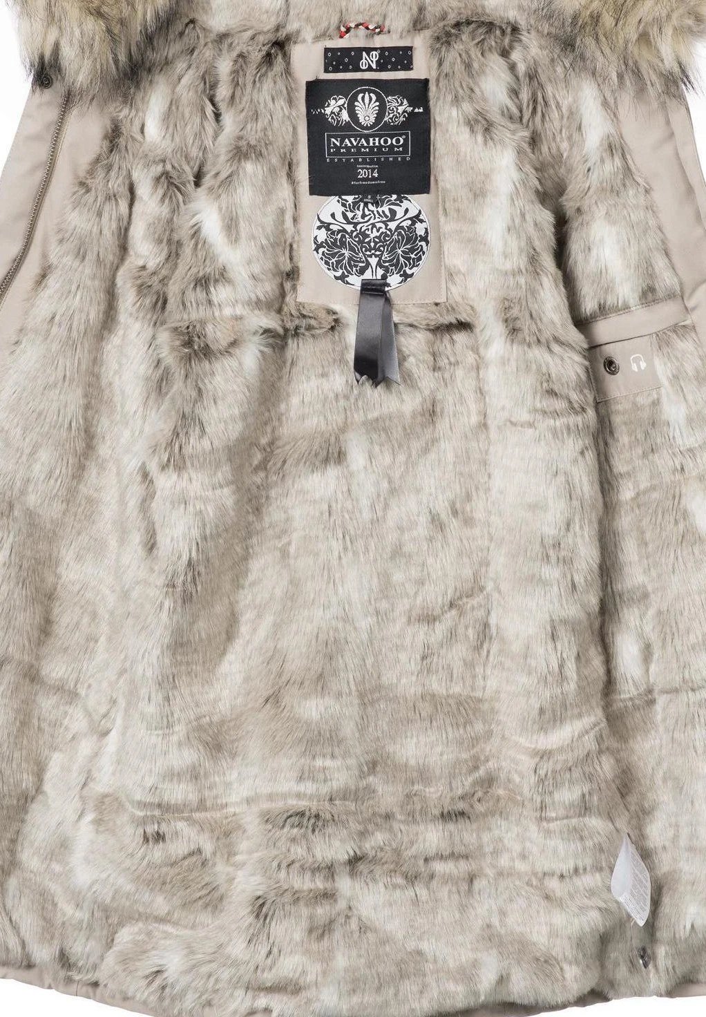 Navahoo Cristal - Winterjas - Beige 7 Navahoo Cristal - Winterjas - Beige - Afbeelding 5