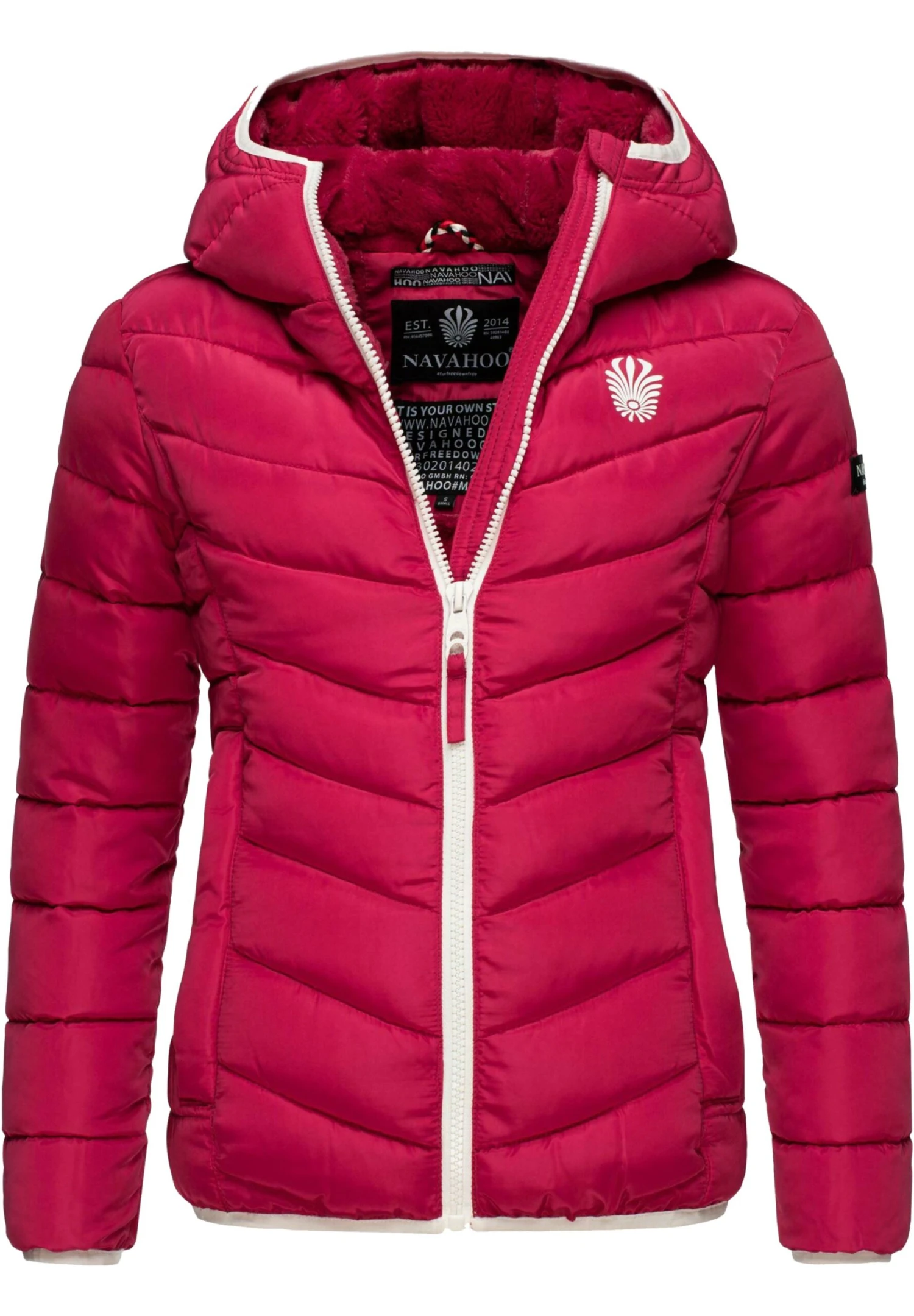 Navahoo Elva - Winterjas - Fuchsia 7 Navahoo Elva - Winterjas - Fuchsia - Afbeelding 5