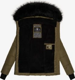 Navahoo Winterjassen Winterjas Adele Dames Olijfgroen -Navahoo 6904cf0ab9155250ad3c5889ee30ea0b