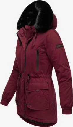 Navahoo Parkas Winterparka Dames Bordeaux -Navahoo 6a68992c9170b8276eb9c77a63e92c32