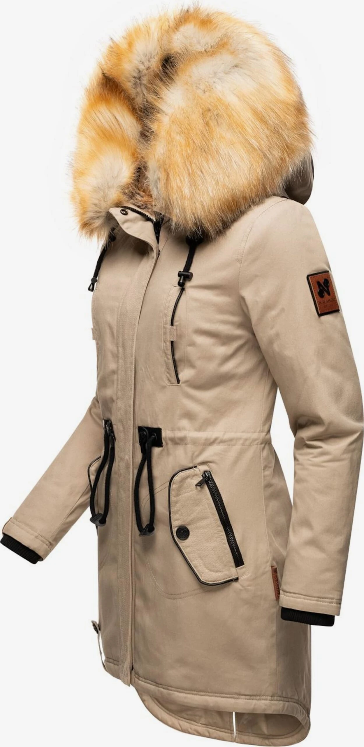 Navahoo Parkas Winterparka Bombii Dames Donkerbruin 4 Navahoo Parkas Winterparka Bombii Dames Donkerbruin - Afbeelding 2