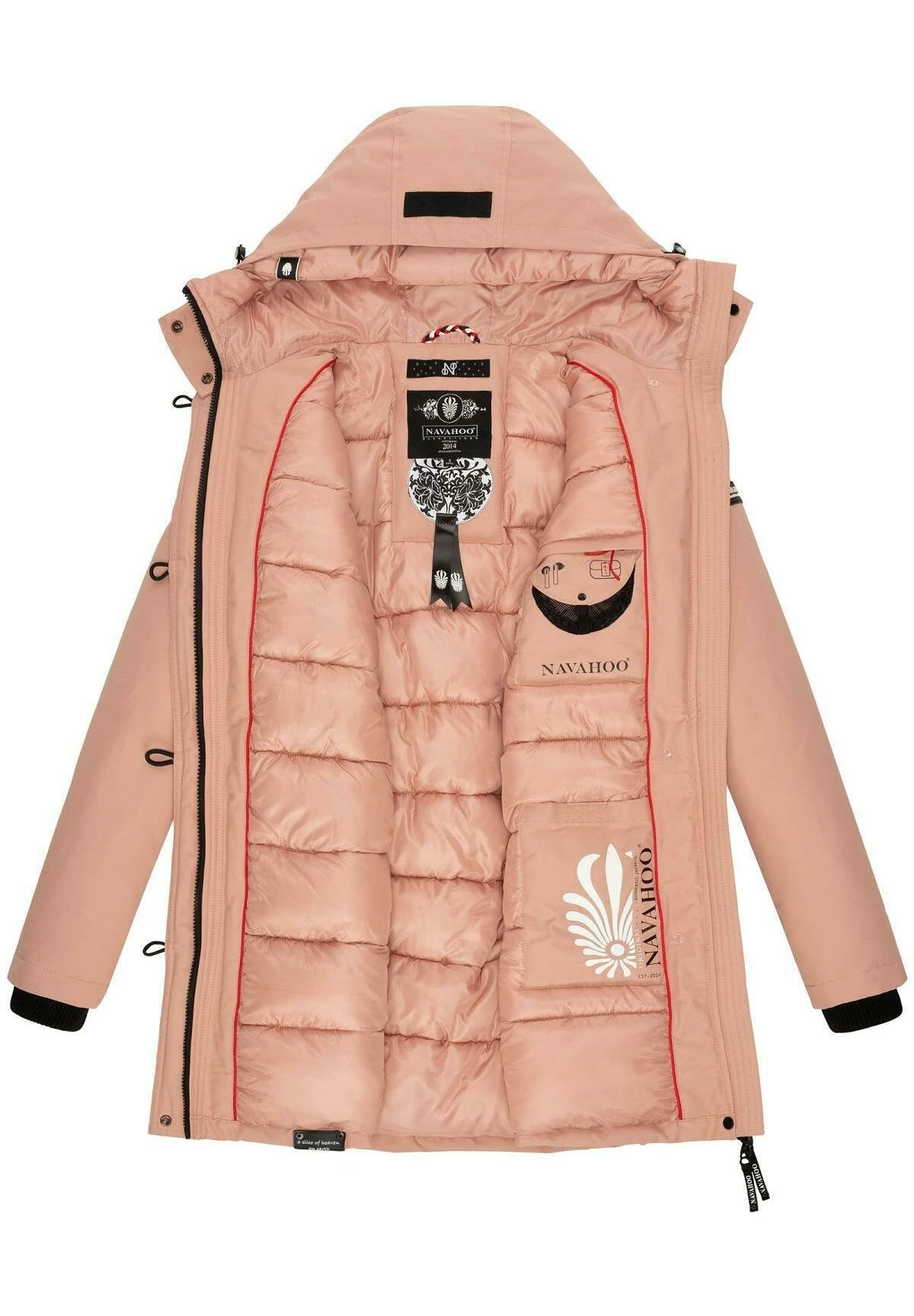 Navahoo Freeze Storm - Parka - Rose 8 Navahoo Freeze Storm - Parka - Rose - Afbeelding 6