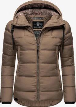 Navahoo Winterjassen Winterjas Renesmee Dames Lichtbruin