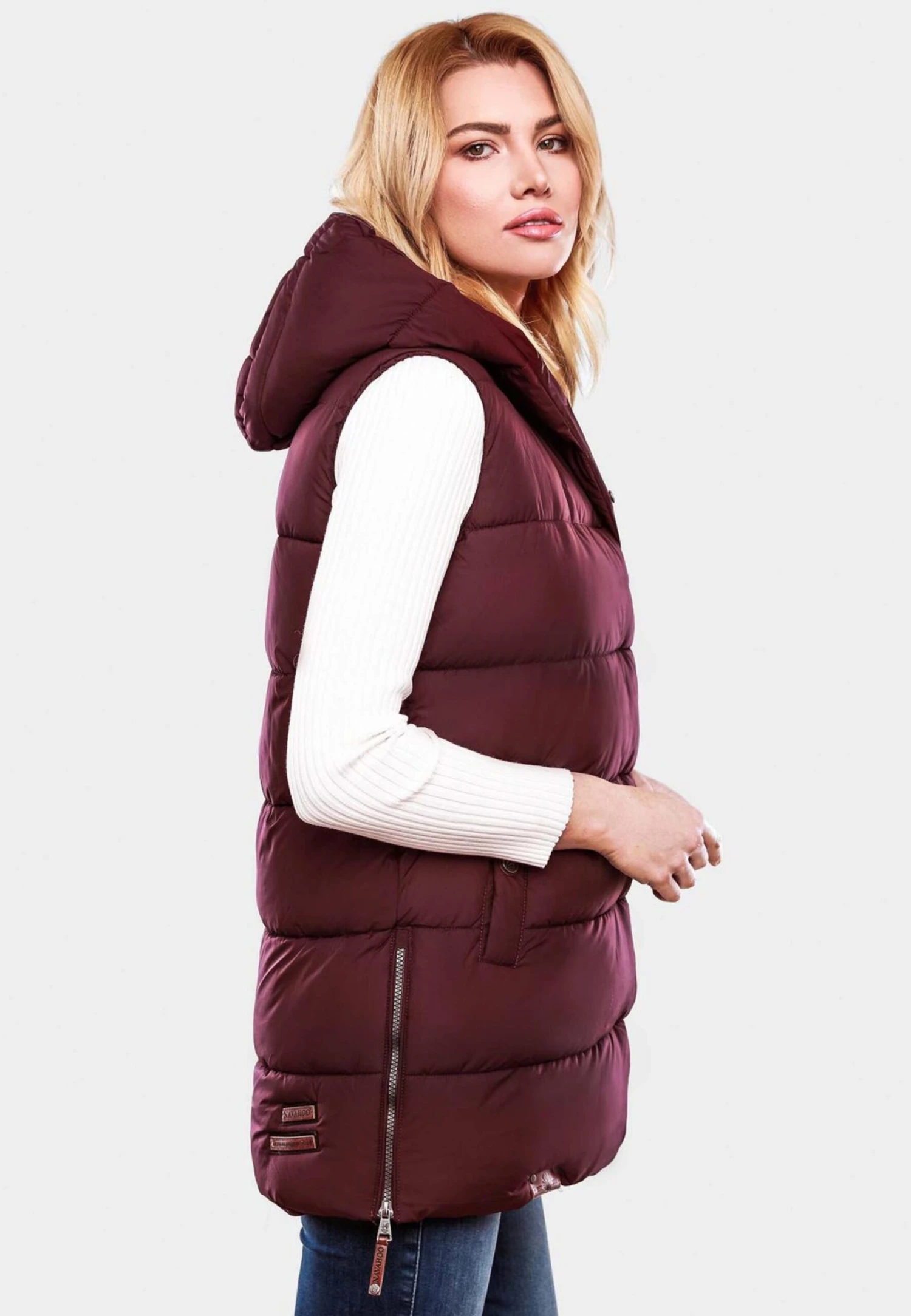 Navahoo Bodywarmers Bodywarmer Madilynaa Dames Bordeaux 7 Navahoo Bodywarmers Bodywarmer Madilynaa Dames Bordeaux - Afbeelding 5