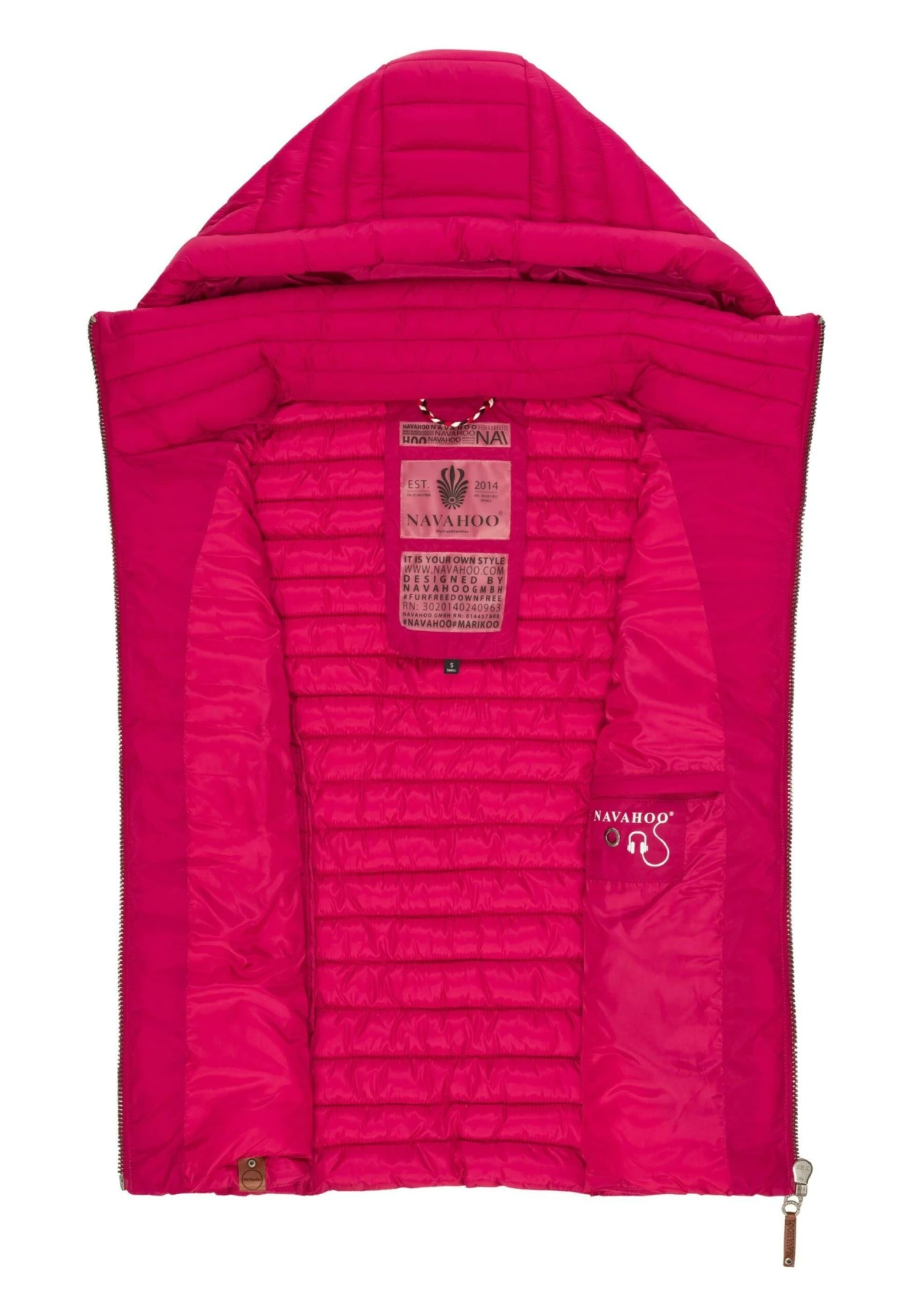 Navahoo Shadaa - Bodywarmer - Fuchsia 7 Navahoo Shadaa - Bodywarmer - Fuchsia - Afbeelding 5